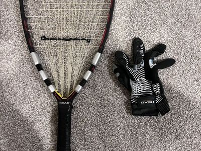 HEAD Racquetball Racket + Glove