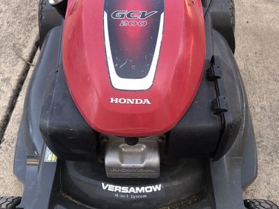 Honda HRX217 mower, $625