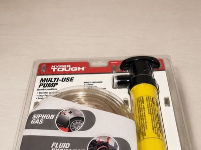 Hyper Tough Multi-Use Siphon Pump Gas Fluid Transfer Kit