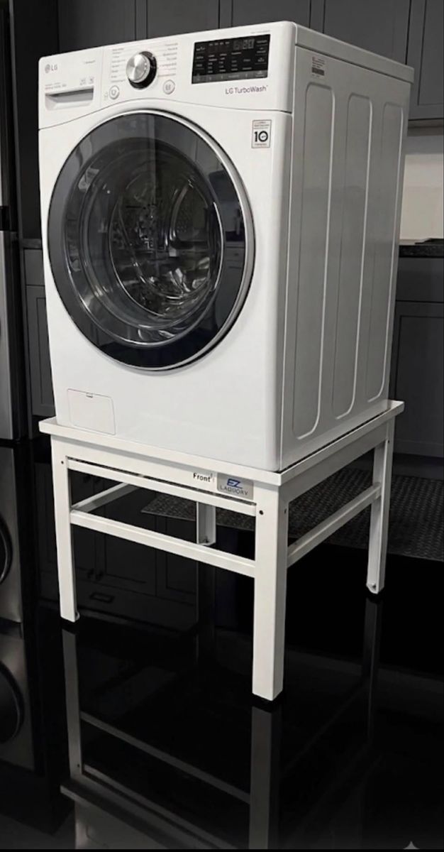 EZ Laundry Pedestal Stand for Washer / Dryer - Heavy Duty Universal Base