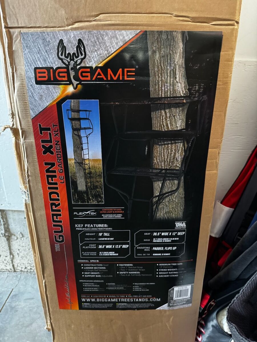 Big Game Guardian XLT tree stand