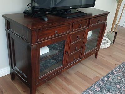 TV console credenza entertainment center