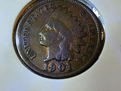 1901 US 1 Indian Cent