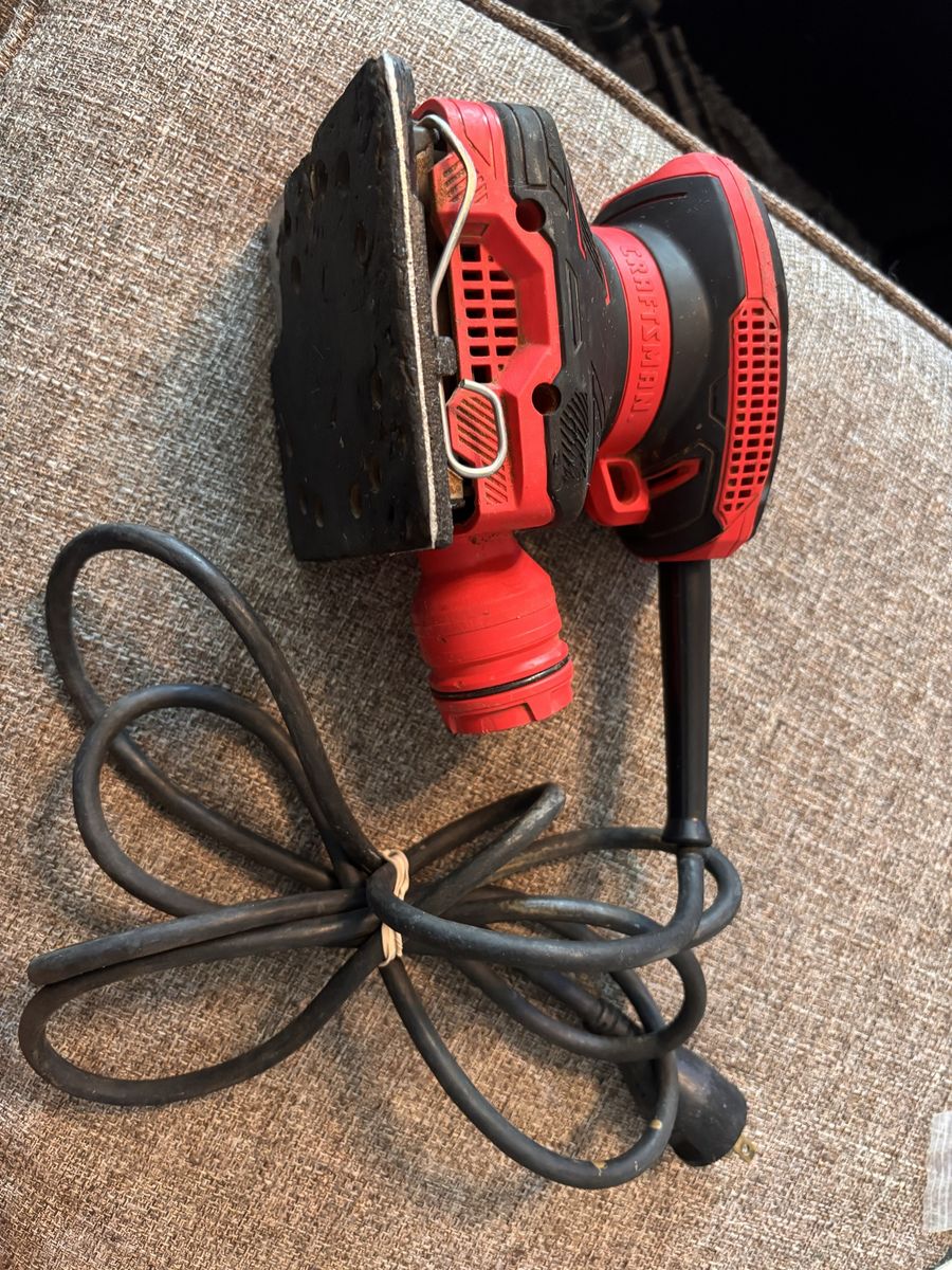 Good working craftsman hand sander