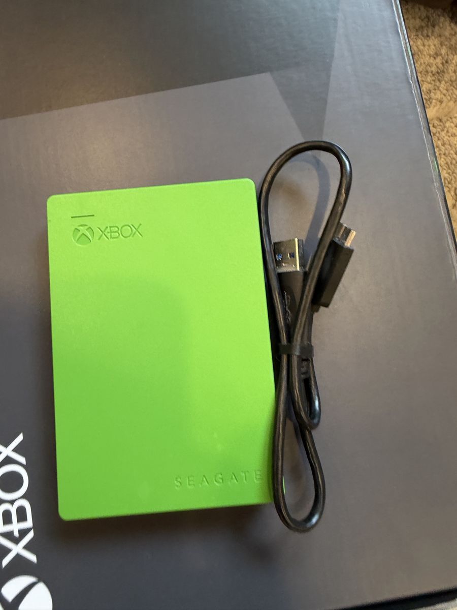 Seagate 2TB Game Drive for Xbox Portable External Hard Drive - Green