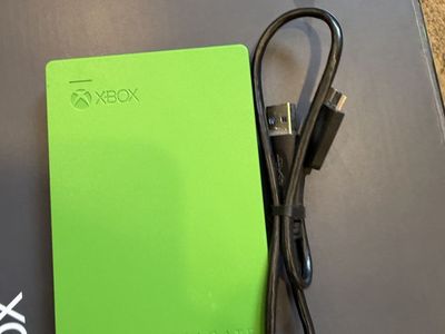 Seagate 2TB Game Drive for Xbox Portable External Hard Drive - Green