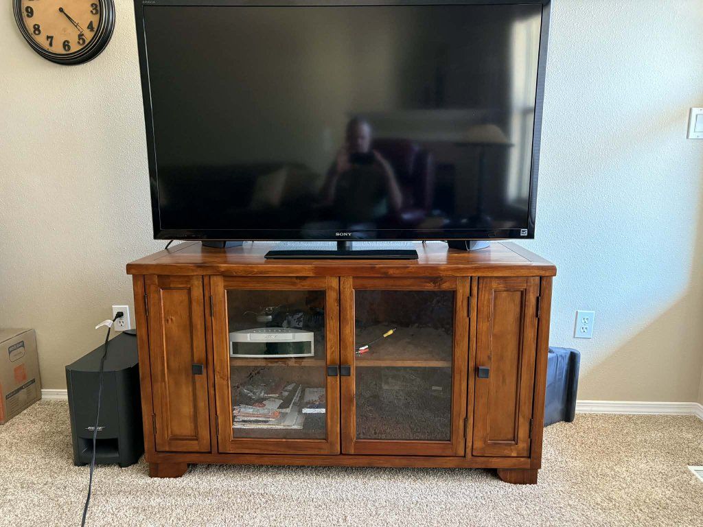 TV with attached Console