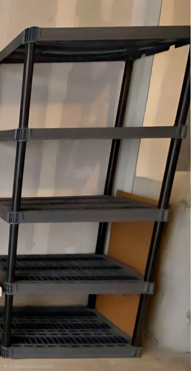 Heavy duty wide 5 tier shelf