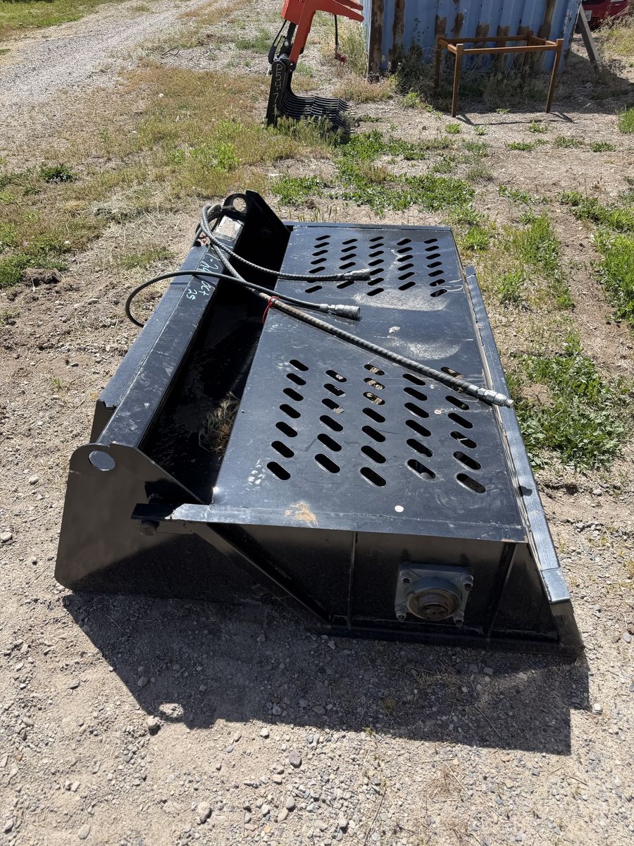 Skid steer Rock rake