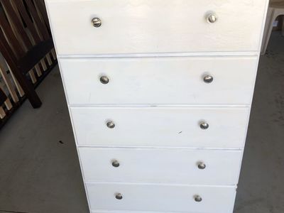 White dresser