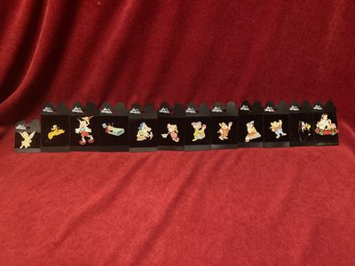 Vintage Wall Disney Pin Collection All New
