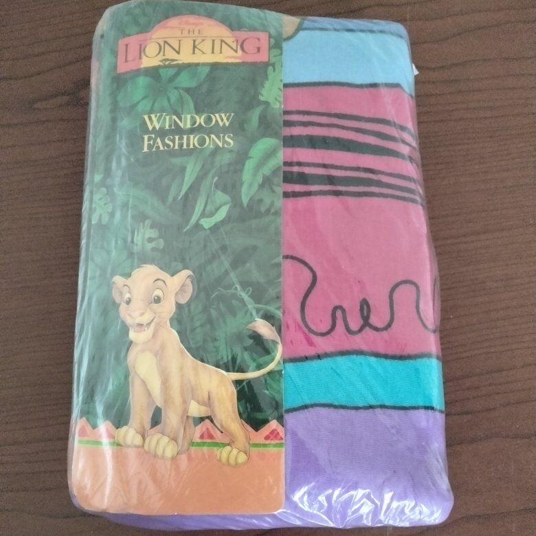 Lion King window curtains
