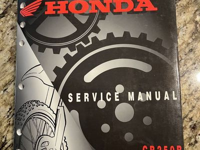 2000-2001 Honda CR250R Service Manual - OEM Motorcycle Repair Guide