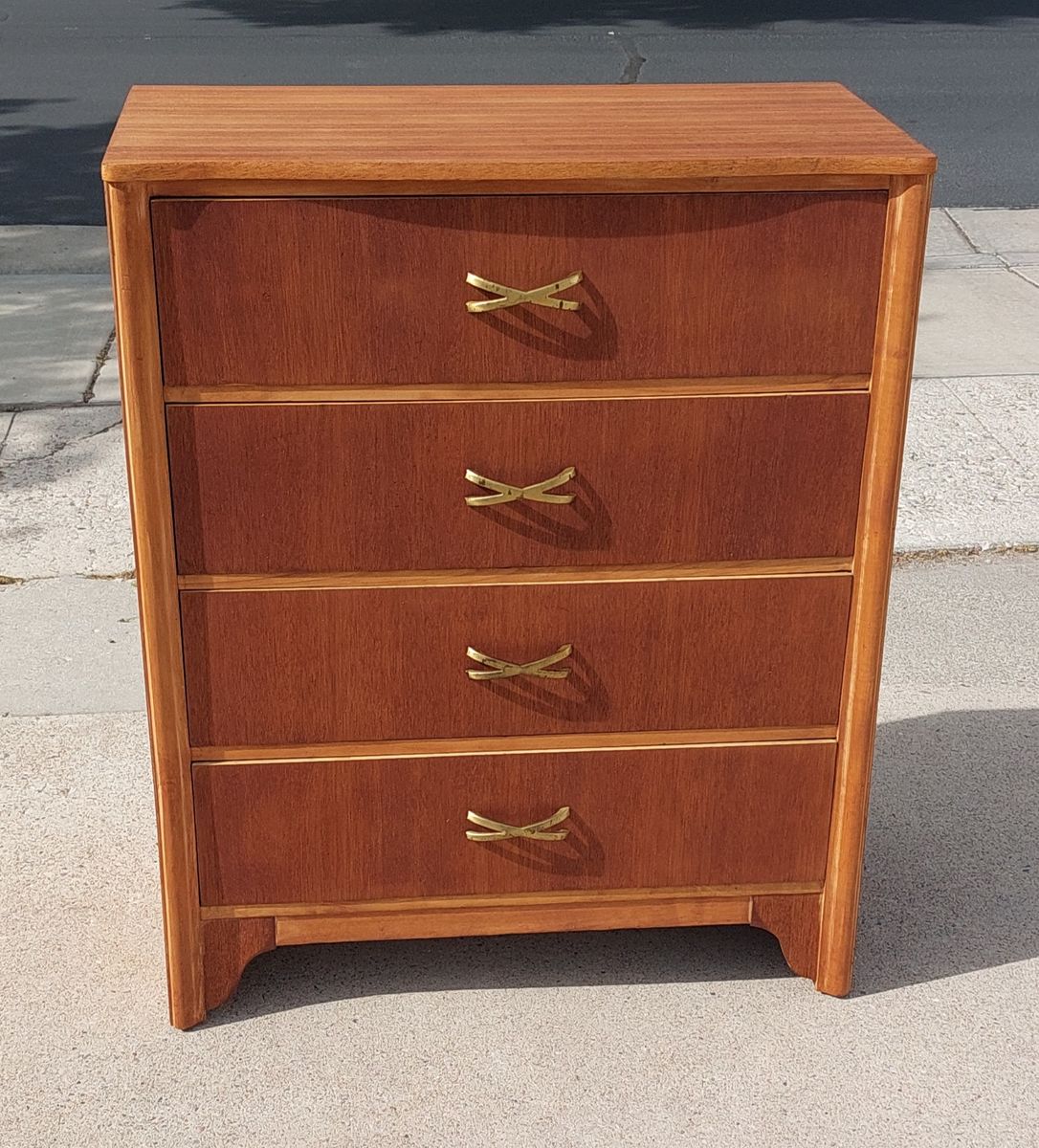 Dresser Mid Century Modern 4 Drawer