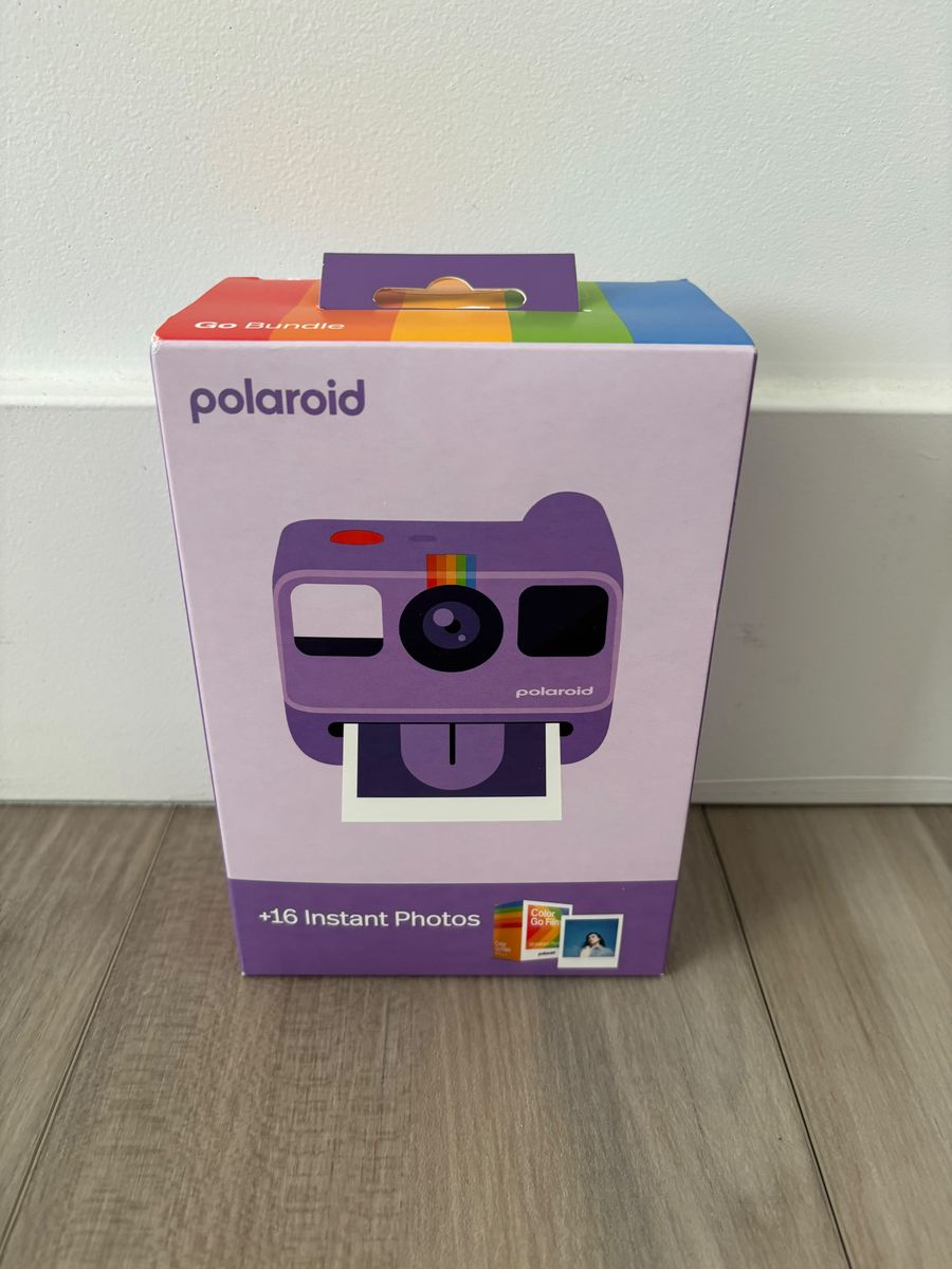 NEW*SEALED* - Polaroid Go Everything Bundle Film Camera - Purple: Automatic Focus Instant Format