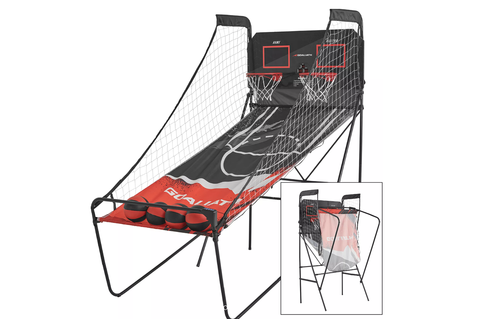 New in box Goaliath 2-Player Basketball Shootout