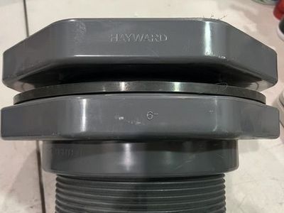 HAYWARD 6" Bulkhead tank fitting plumbing