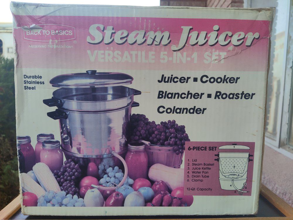 12 quart steam juicer
