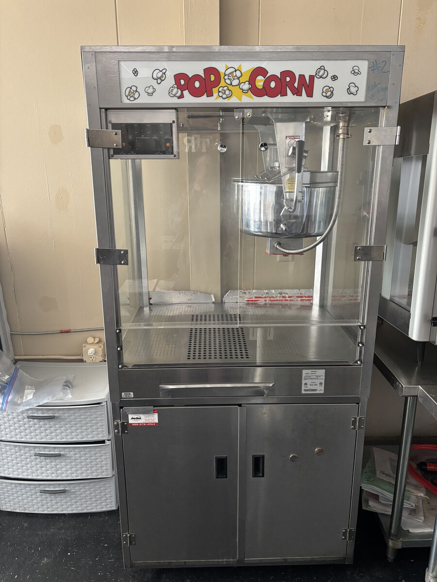Gold Medal Medallion popcorn machine