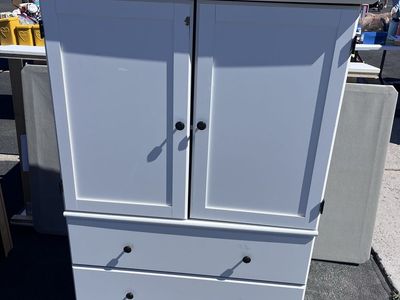 White cabinet for bedroom