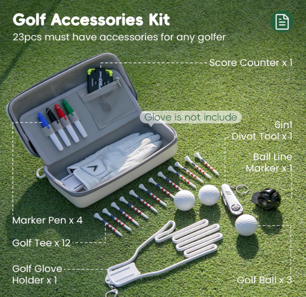 New in box 23Pcs Golf Accessories Kit