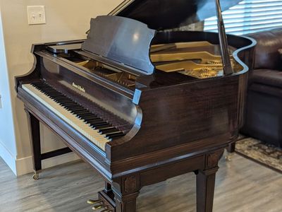 Mason & Hamlin Baby Grand piano with Ampico player system