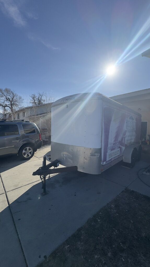 Utility Enclosed Trailer 7x14