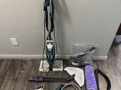 Shark Lift-Away Pro Steam Pocket Mop with Attachments & New Filters