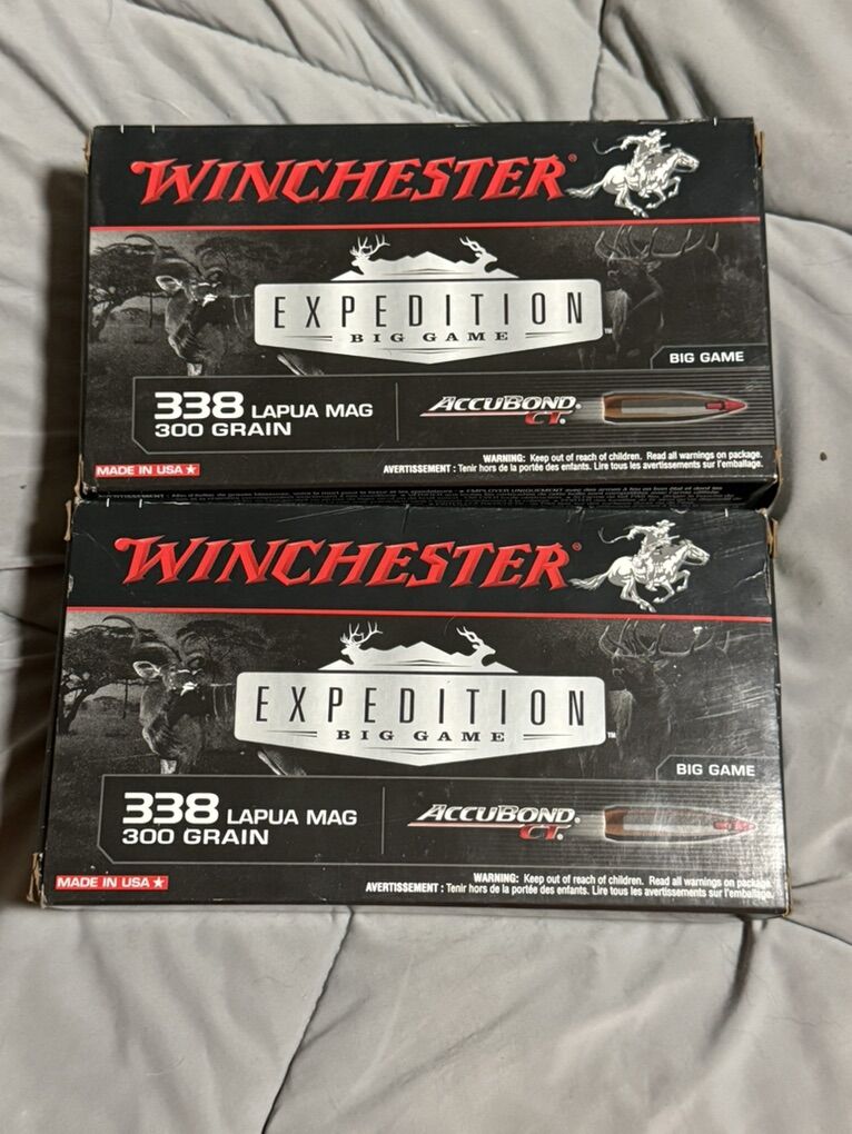 338 Lapua 300 grain Accubonds