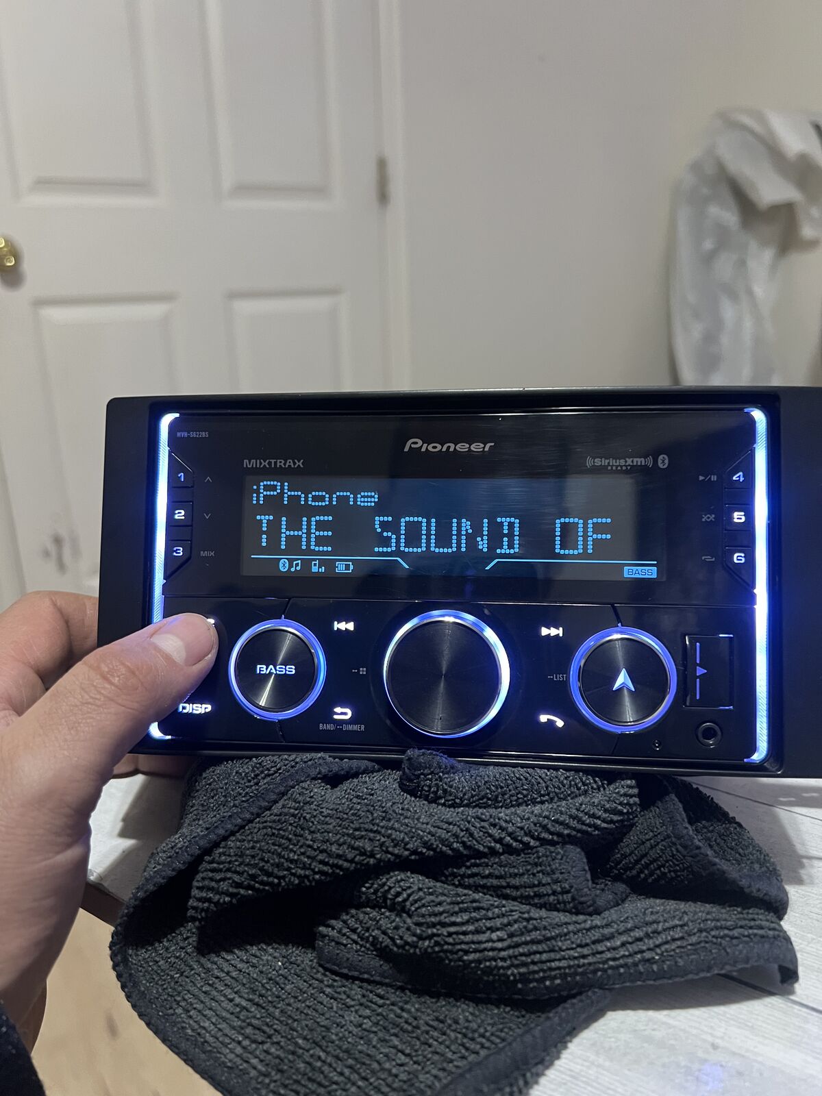 Pioneer stereo Bluetooth bass RADIO aux usd