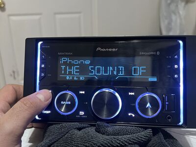 Pioneer stereo Bluetooth bass RADIO aux usd