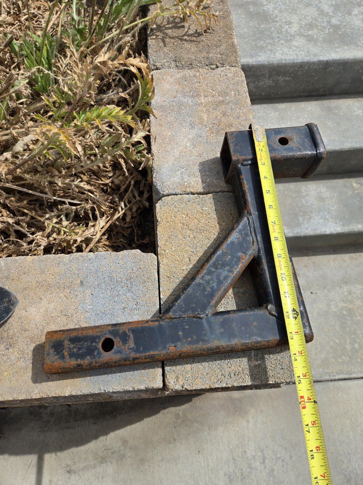 Used 2" Trailer Hitch Receiver Extender/Drop Hitch