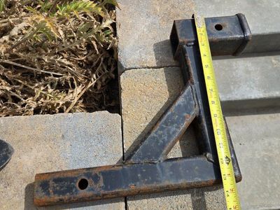 Used 2" Trailer Hitch Receiver Extender/Drop Hitch