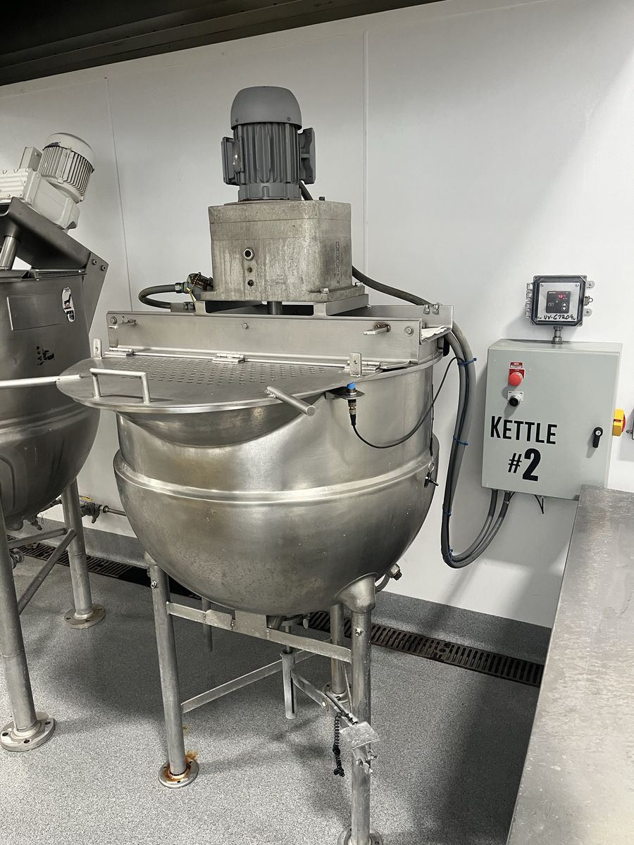 Steam Jacketed Kettle w/ Sweep Scraper Agitator - Approx 250 Gal - $7,000 OBO