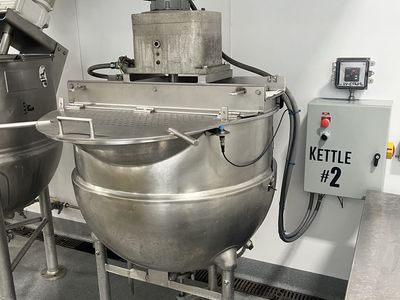 Steam Jacketed Kettle w/ Sweep Scraper Agitator - Approx 250 Gal - $7,000 OBO