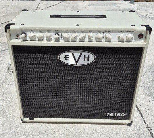 EVH 5150III 1x12 Guitar Cabinet Cream White - Used