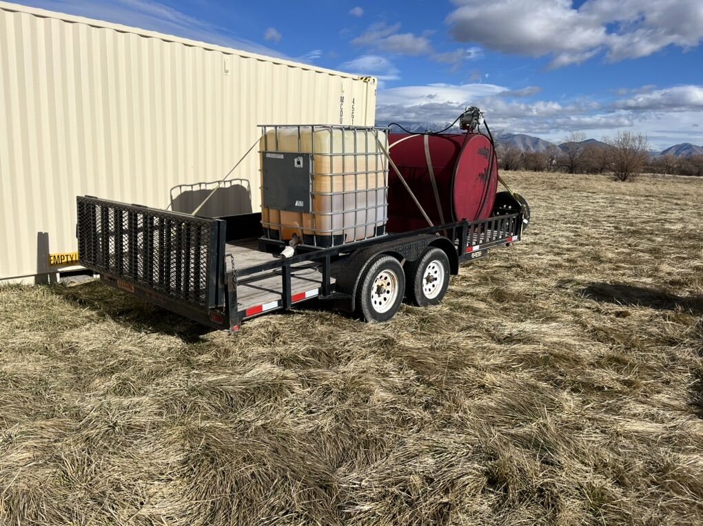 16x7 Big Bubba utility Trailer