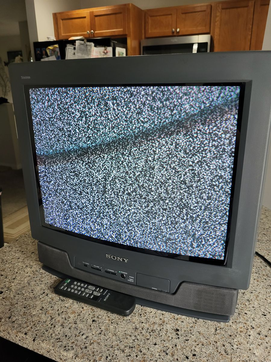 Tv sony crt sony trinitron 