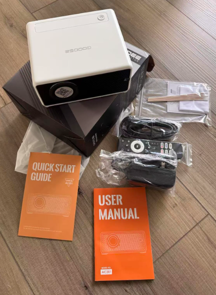 New in box Projector with WiFi and Bluetooth