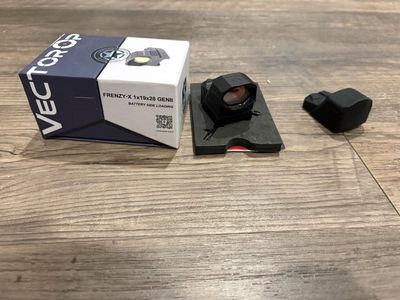 Vector Optics Frenzy-X 1x19x28 GenII Red Dot Sight Battery Side Loading