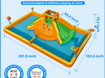 Brand new Inflatable Water Bounce House with Blower