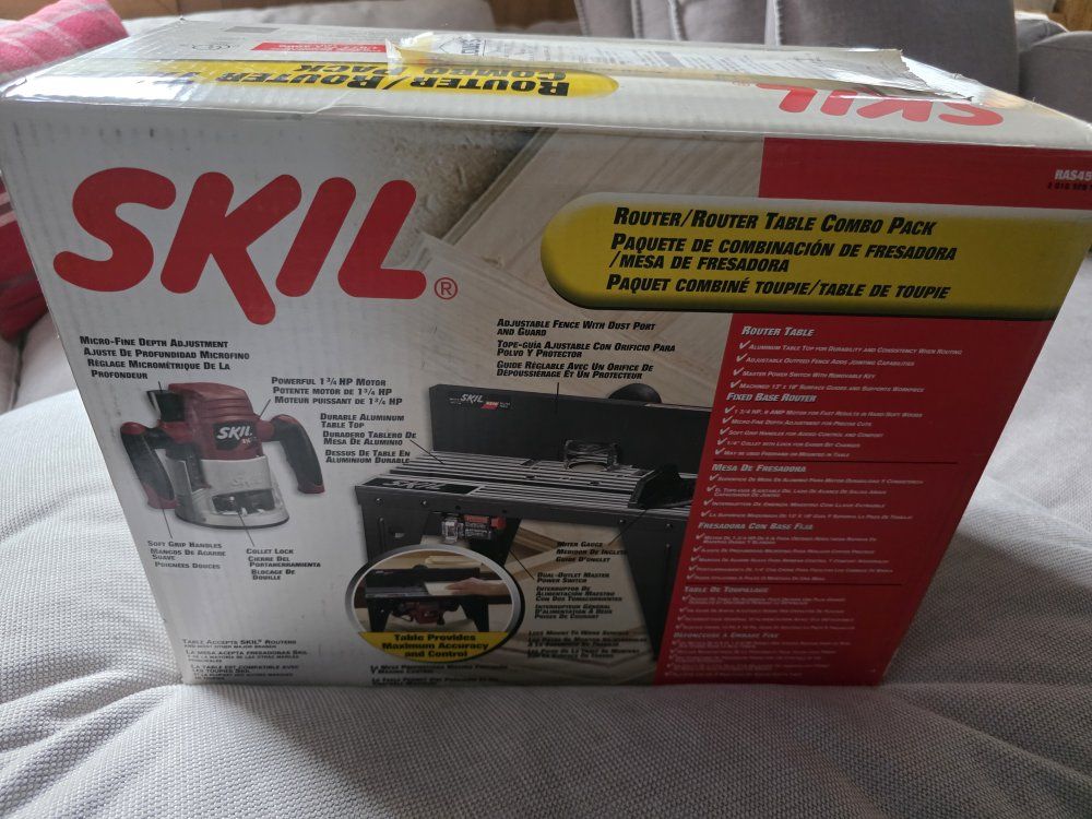 Skill router plus table combo set