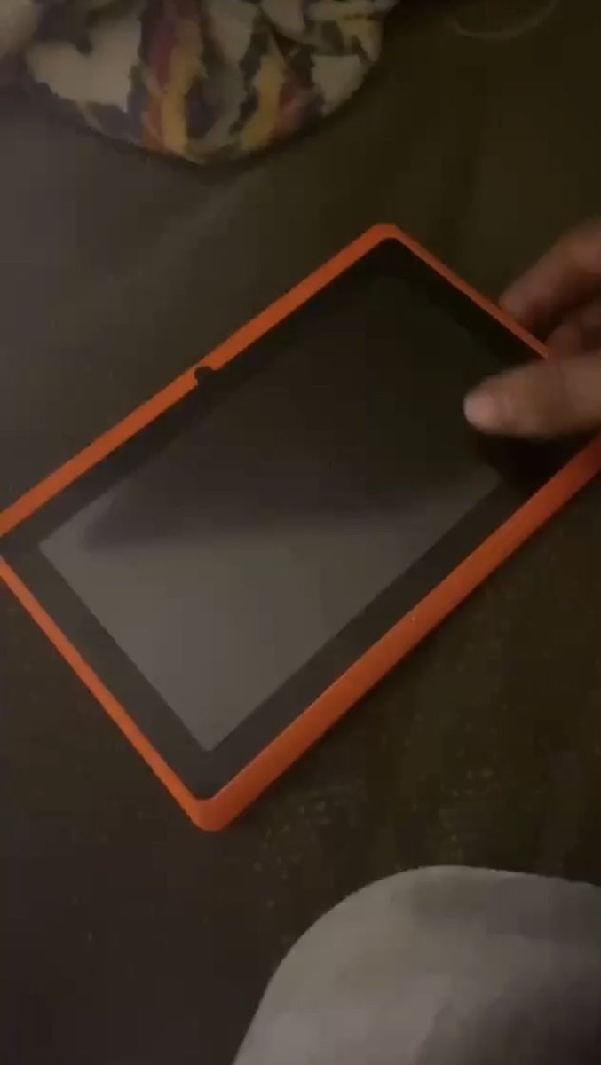 Orange Kids Tablet Used
