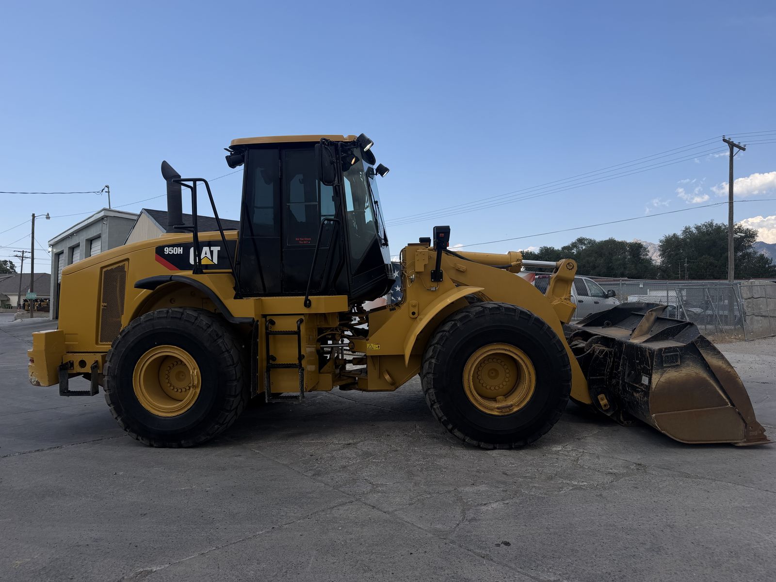 2007 Cat 950H Wheel Loader Tractor Quick Coupler And Forks