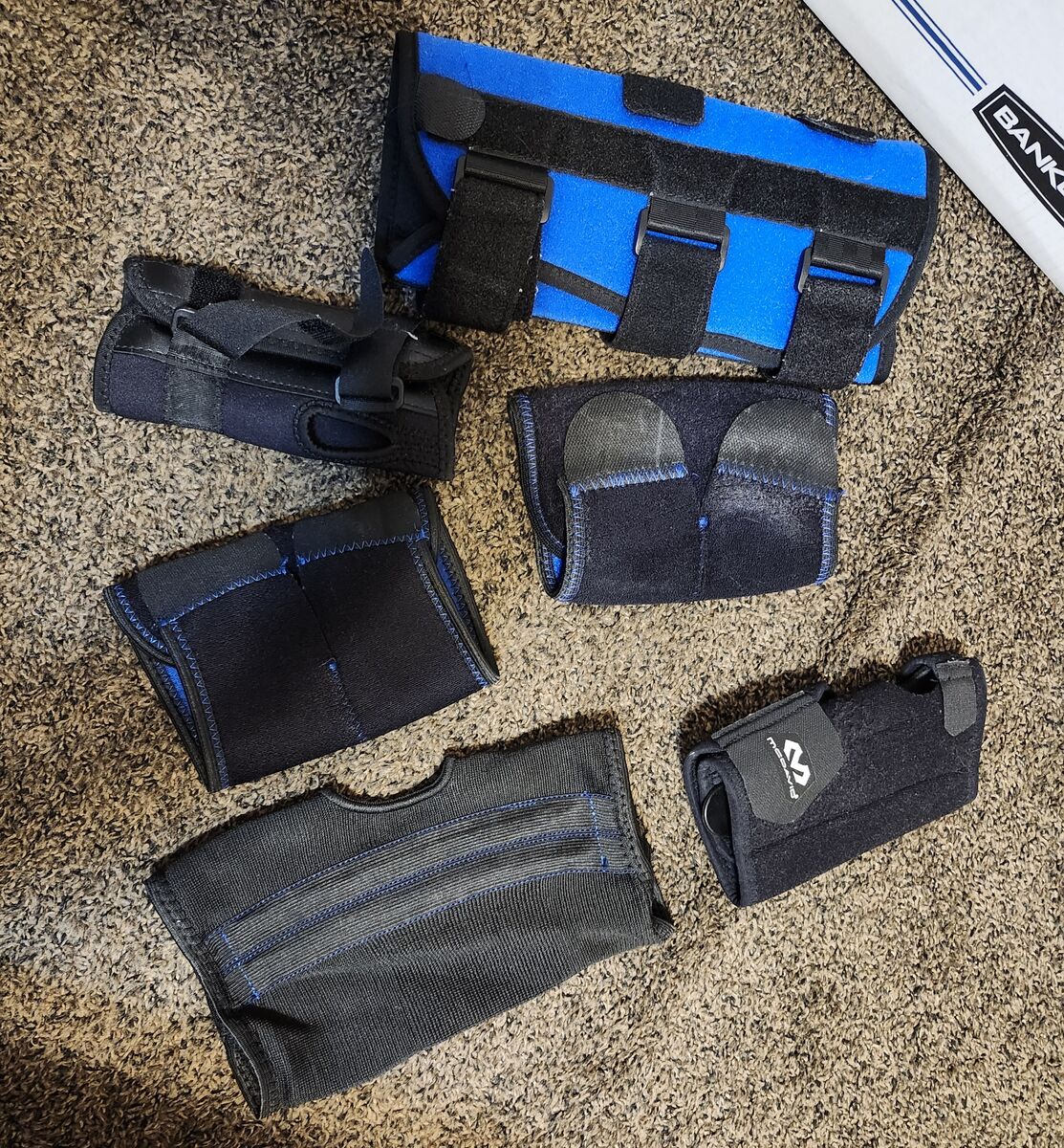 wrists and elbow braces