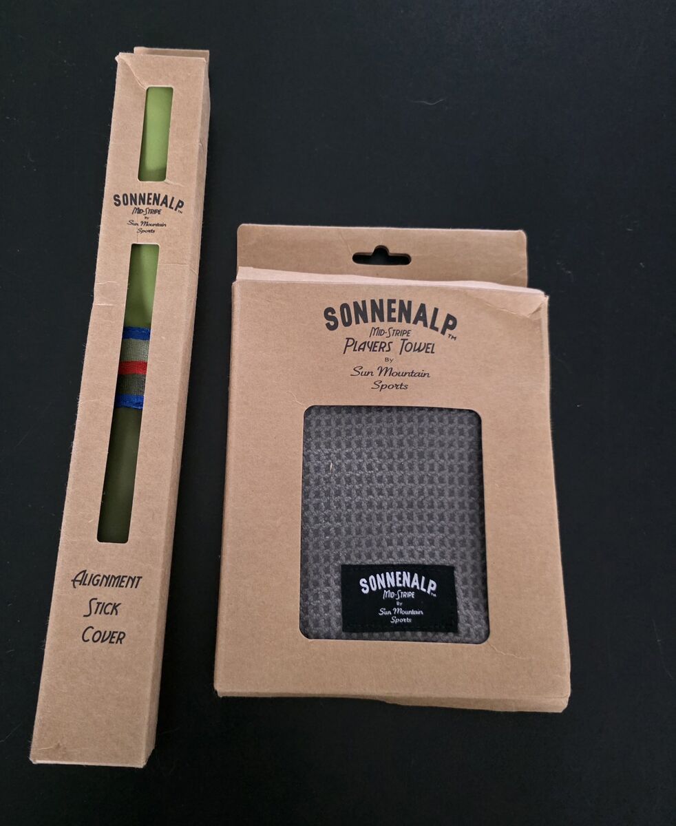 Sun Mountain Sports Towel and Alignment Rod Cover