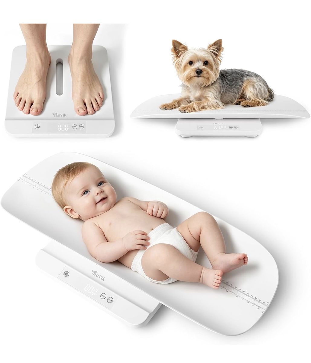 BRAND NEW Baby to Adult Scale, Weight & Height Tracking - White