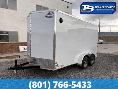 7x14 American Hauler Arrow Enclosed Cargo Trailer - 7'0" Interior - 7K GVWR - .080 PolyCor