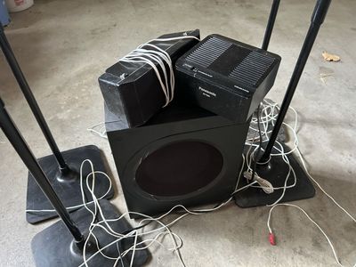 Panasonic sound system speakers