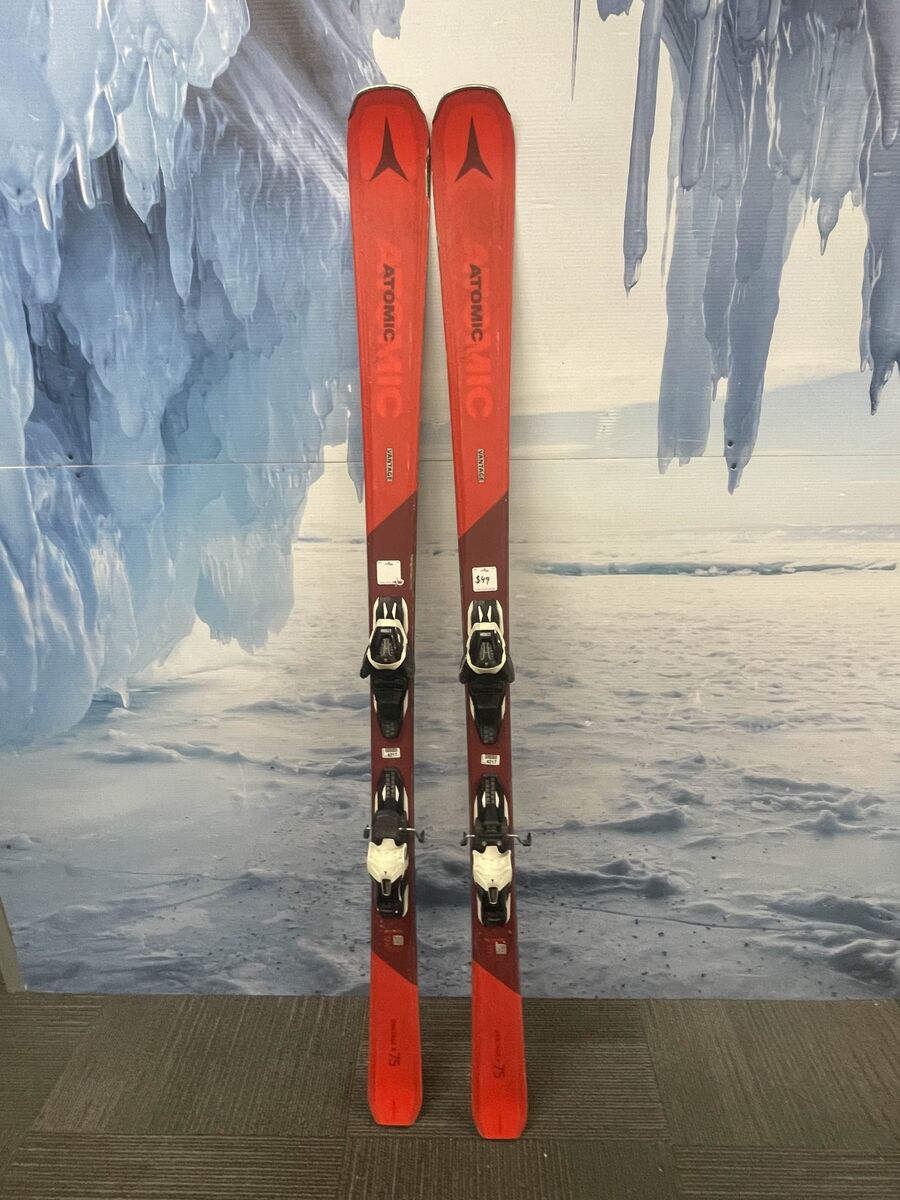 Atomic Vantage X75 177cm Skis w/ ATOMIC Lithium 10 SYS Demo Binding - Heavily Used (2019)